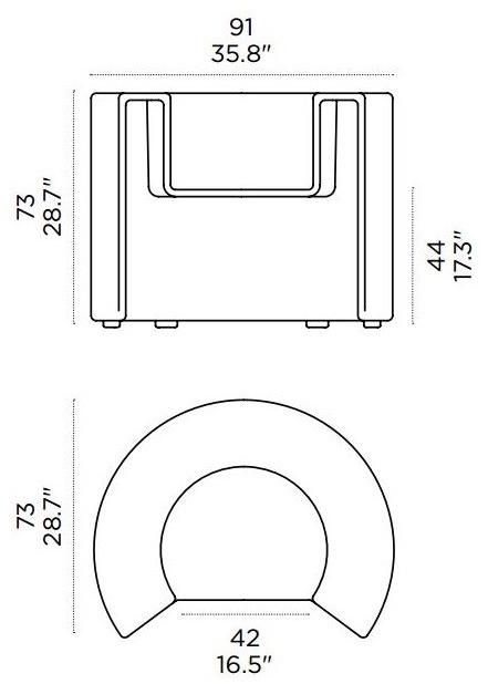 Casamania & Horm Кресло из ротанга Midollino sun-id-1401809 - Вид №8
