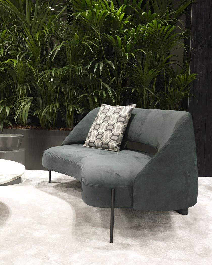 MisuraEmme Изогнутый диван из ткани Misuraemme sun-id-1361926 - Вид №7