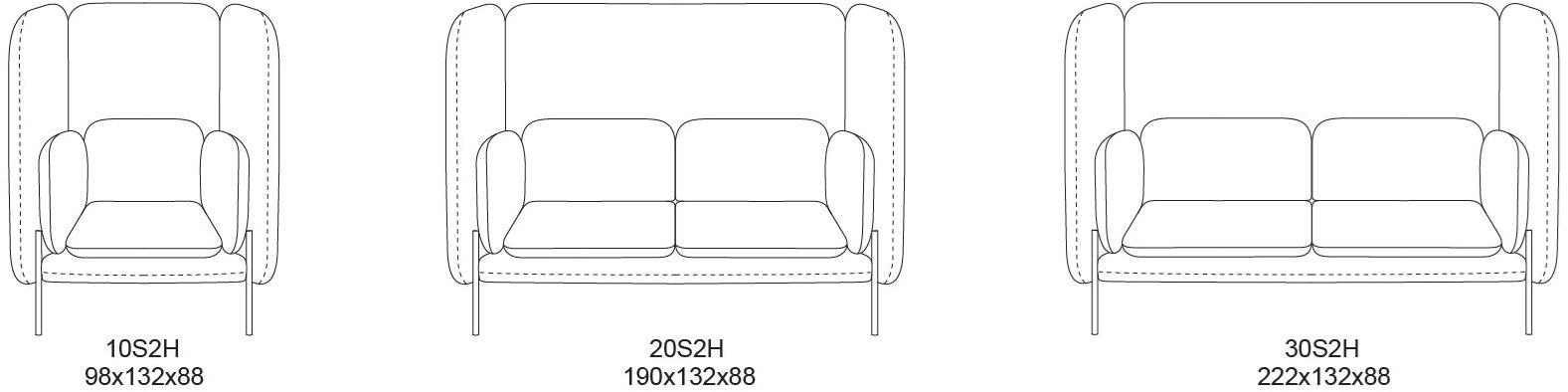 Recor Home 2-х местный диван Archiduc sun-id-1430141 - Вид №3