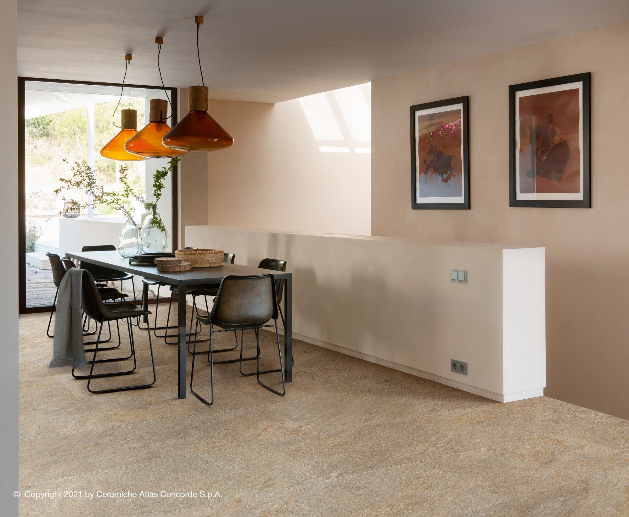 Пол / облицовка керамогранита с эффектом камня Atlas Concorde Norde ARCH-00026085 - Вид №44