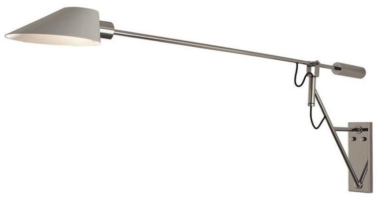 Aromas del Campo Регулируемый металлический настенный светильник с фиксированным кронштейном Cohen + A1122gig  - Вид №1