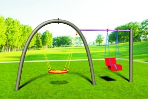 DLGN02.01.01-MS.KA ДАЛЛАС Гнездо 02, качели городские с навесом LAB.Space