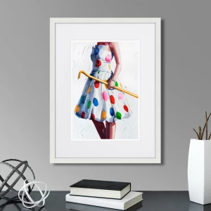 Картина 42х32 см Its All Up To You КАРТИНЫ В КВАРТИРУ  00-3894686 Белый;желтый;розовый;разноцветный