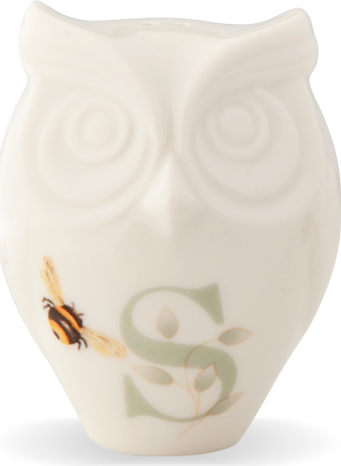 10592928 Lenox Набор солонка и перечница Lenox "Бабочки на лугу" 6см (совы) Фарфор 