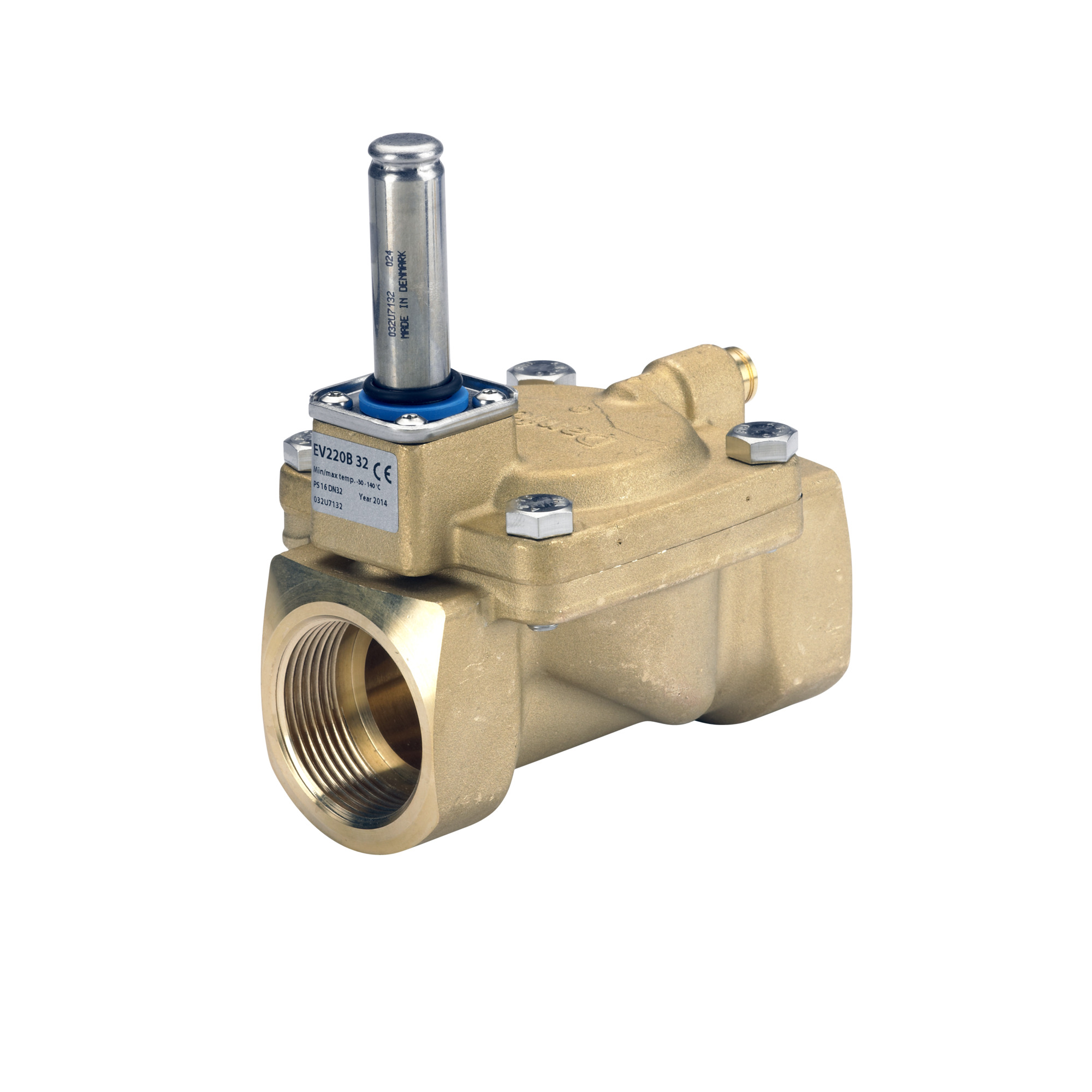 Danfoss EV220B — двухходовые электромагнитные клапаны для общей промышленности Клапан электромагнитный EV220B с кат. 032U460416  - Вид №68