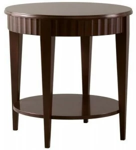 SELVA Круглый журнальный столик из вишневого дерева  3053