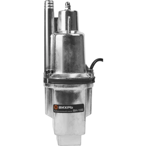 Насос вибрационный Вихрь ВН-10В высота подъема 72 м кабель 10 м 1080 л/час