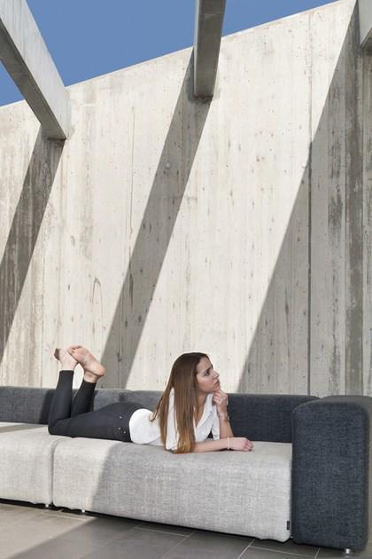 calma Модульный садовый диван из ткани sunbrella® Dorm sun-id-1437337 - Вид №1