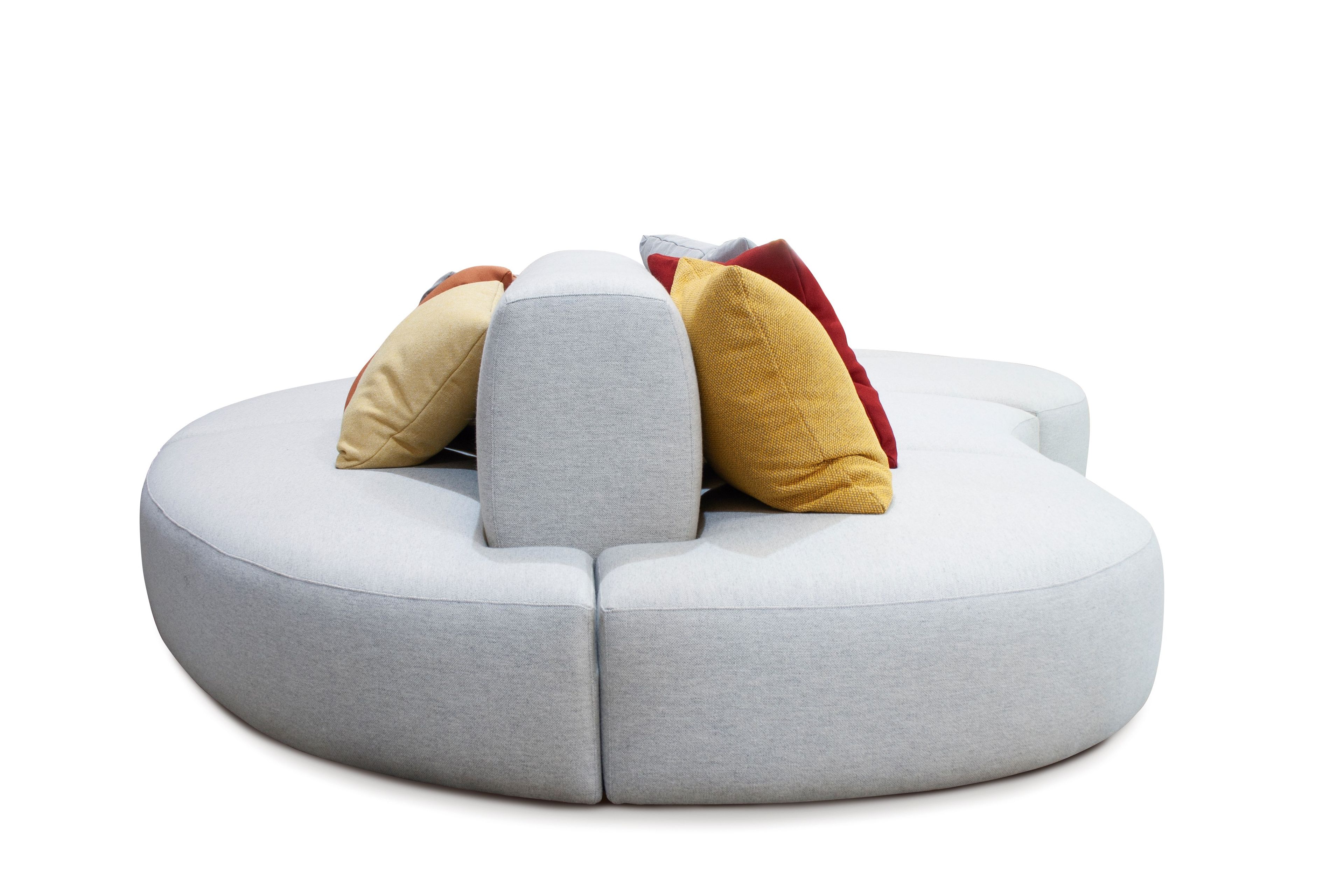 Двусторонняя изогнутая ткань диван CREARTE COLLECTIONS Lab Organic ARCH-00112827 - Вид №21