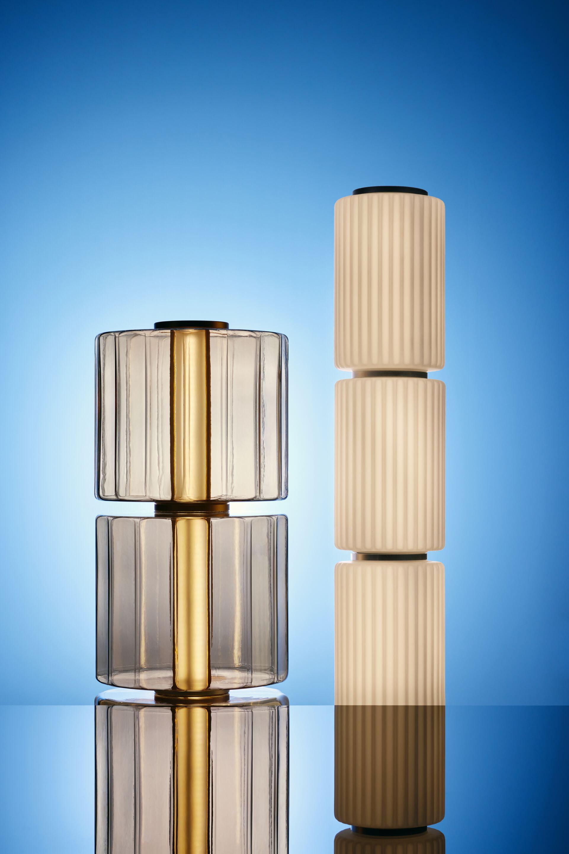 Стеклянный светодиодный торшер с диммером A-N-D Column ARCH-00012744 - Вид №6