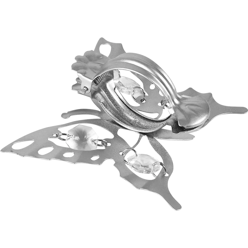 Клипса «Бабочка» металл цвет хром Santreyd STLM-2166236 - Вид №1