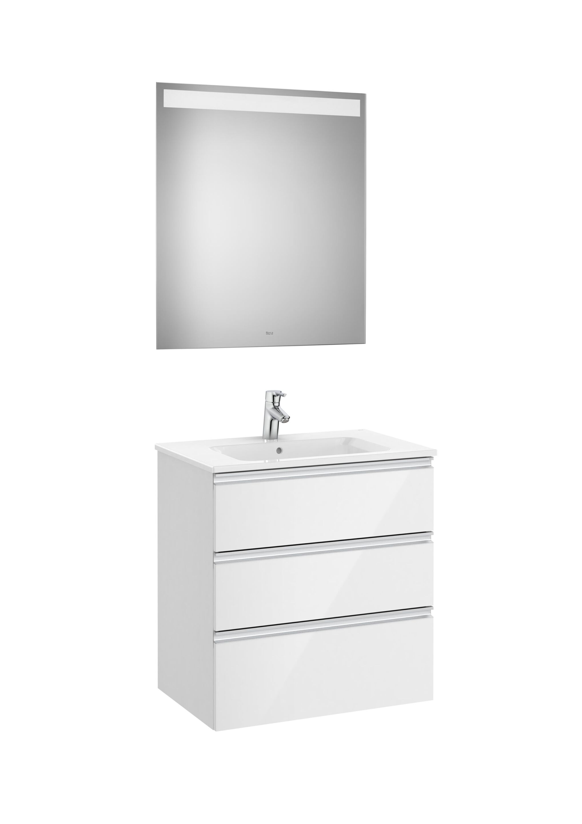 Деревянный умывальник с зеркалом и встроенной раковиной Roca UNIK A8515 / A8518 ARCH-00035896 - Вид №43