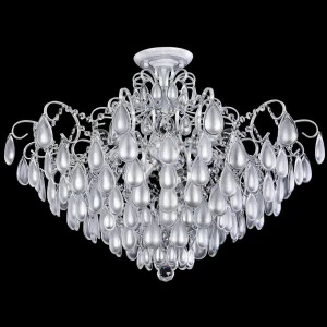 Потолочная люстра Freya Chabrol FR2302CL-09S FREYA ДИЗАЙНЕРСКИЕ, CHABROL WHITE SILVER 184172 Серебро