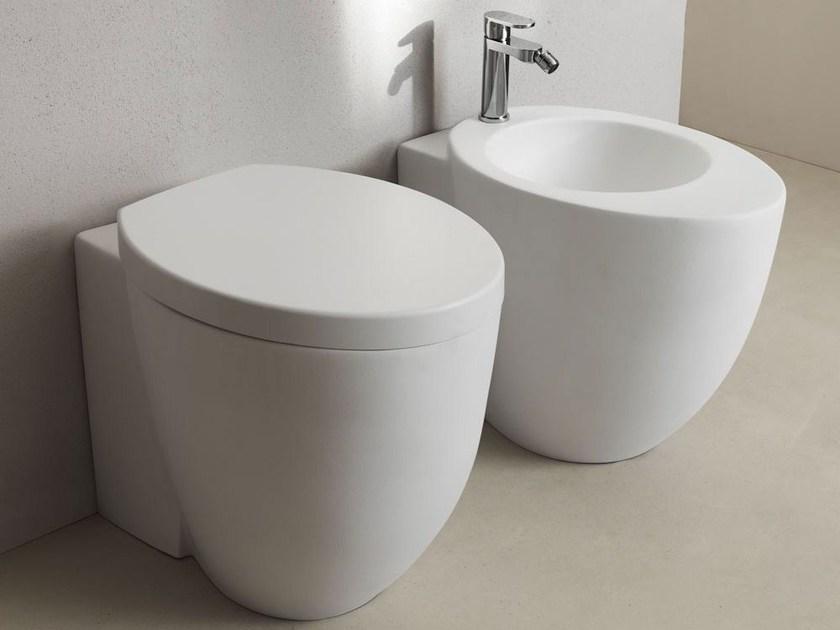 Приставной унитаз напольный Белый Ceramica Cielo Le Giare Италия sun-id-1433521 - Вид №2