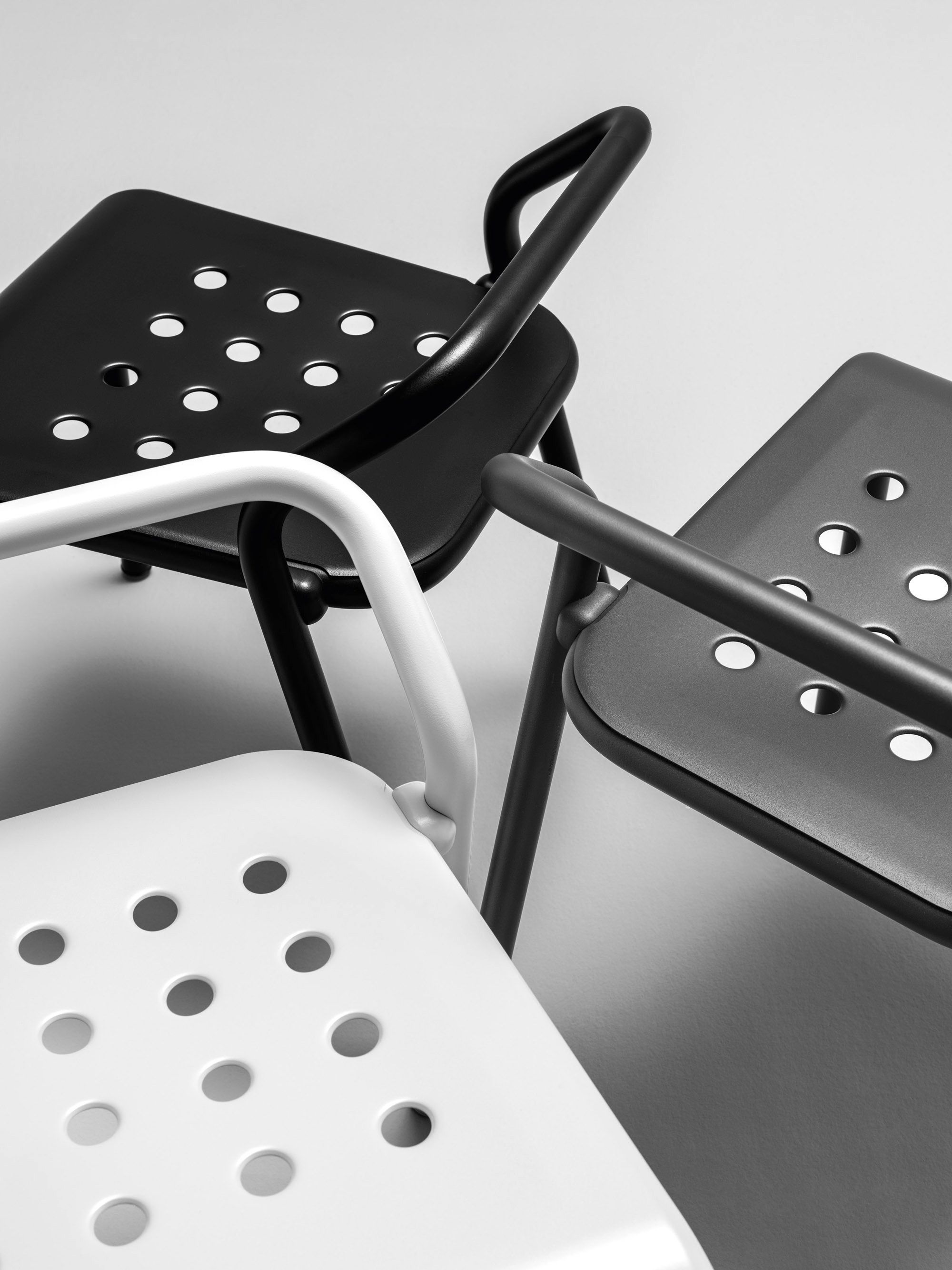 Алюминиевый штабелируемый садовый стул Varaschin ARCH-00130730 - Вид №12