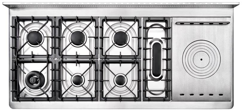 Ilve Отдельностоящая стальная кухня Majestic M15n Santreyd - Вид №11