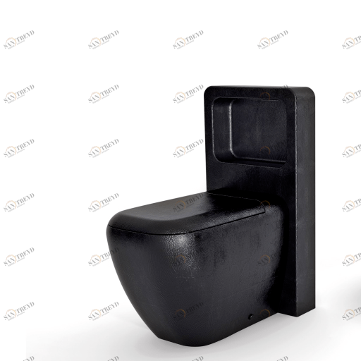 SHVAIB Приставной унитаз напольный Белый Ceramica Cielo JUNGLE Италия