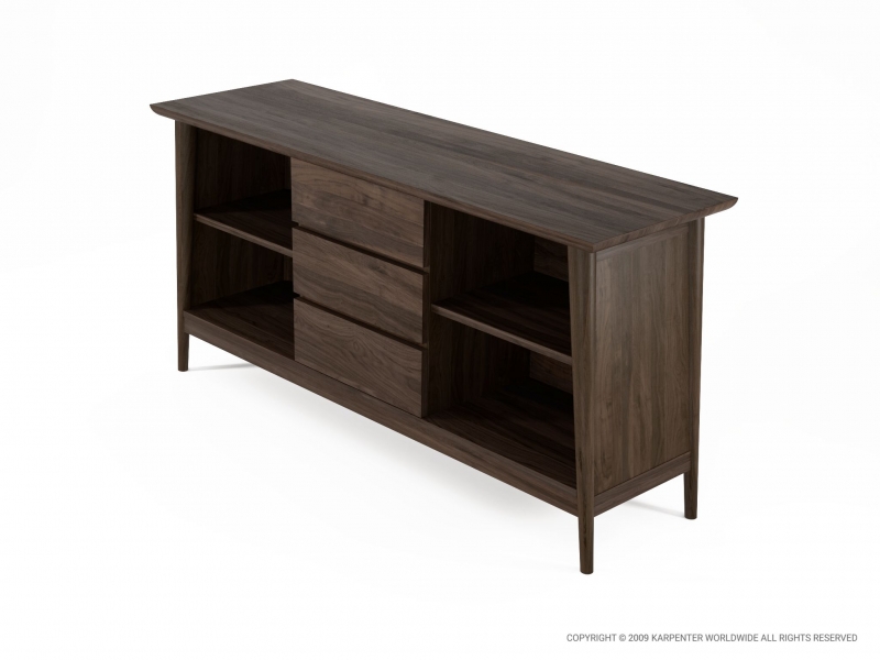 125_298 Комод 3 ящика 4 отделения Karpenter Vintage - Вид №1