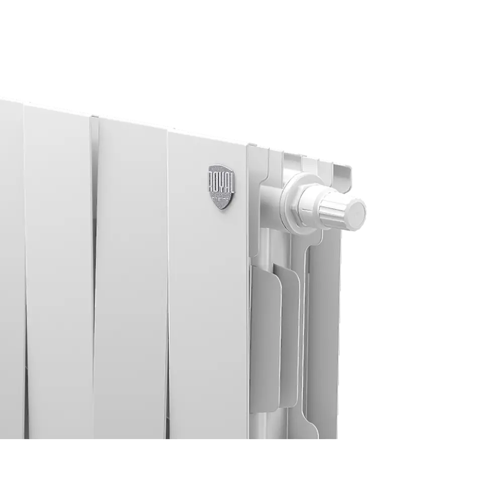 Радиатор секционный Royal Thermo Pianoforte VDR 200/100 14 секций нижнее правое подключение биметалл белый 86733734 STLM-2000253  - Вид №2