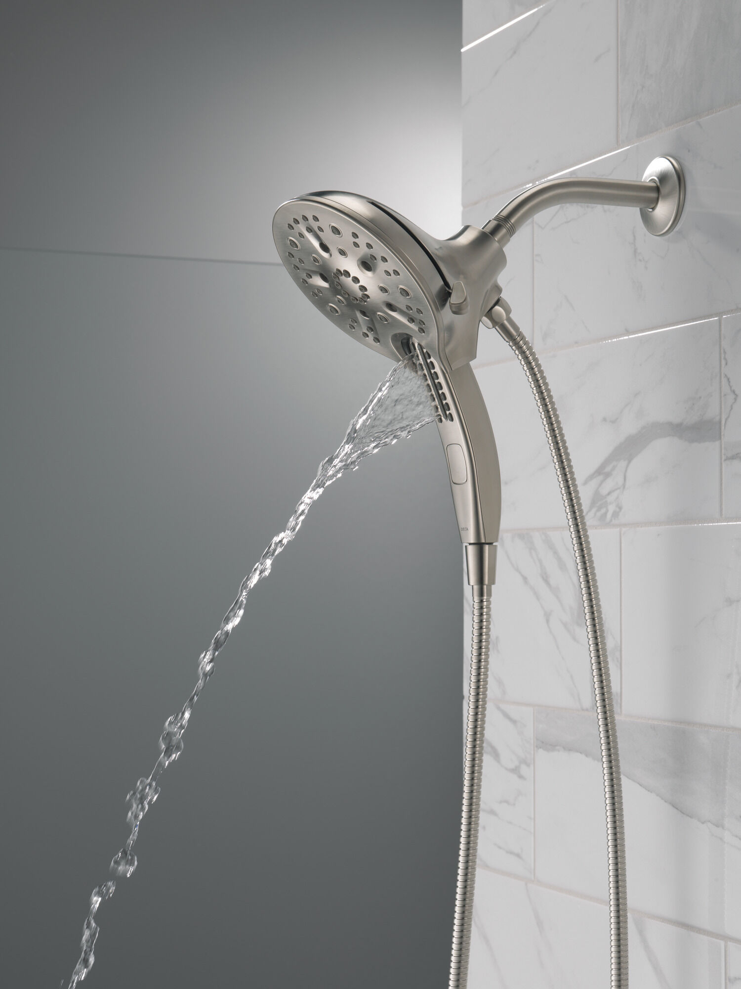 In2ition® H2Okinetic® Душ два в одном с 5 настройками Delta Faucet 58620-SS-PK - Вид №15