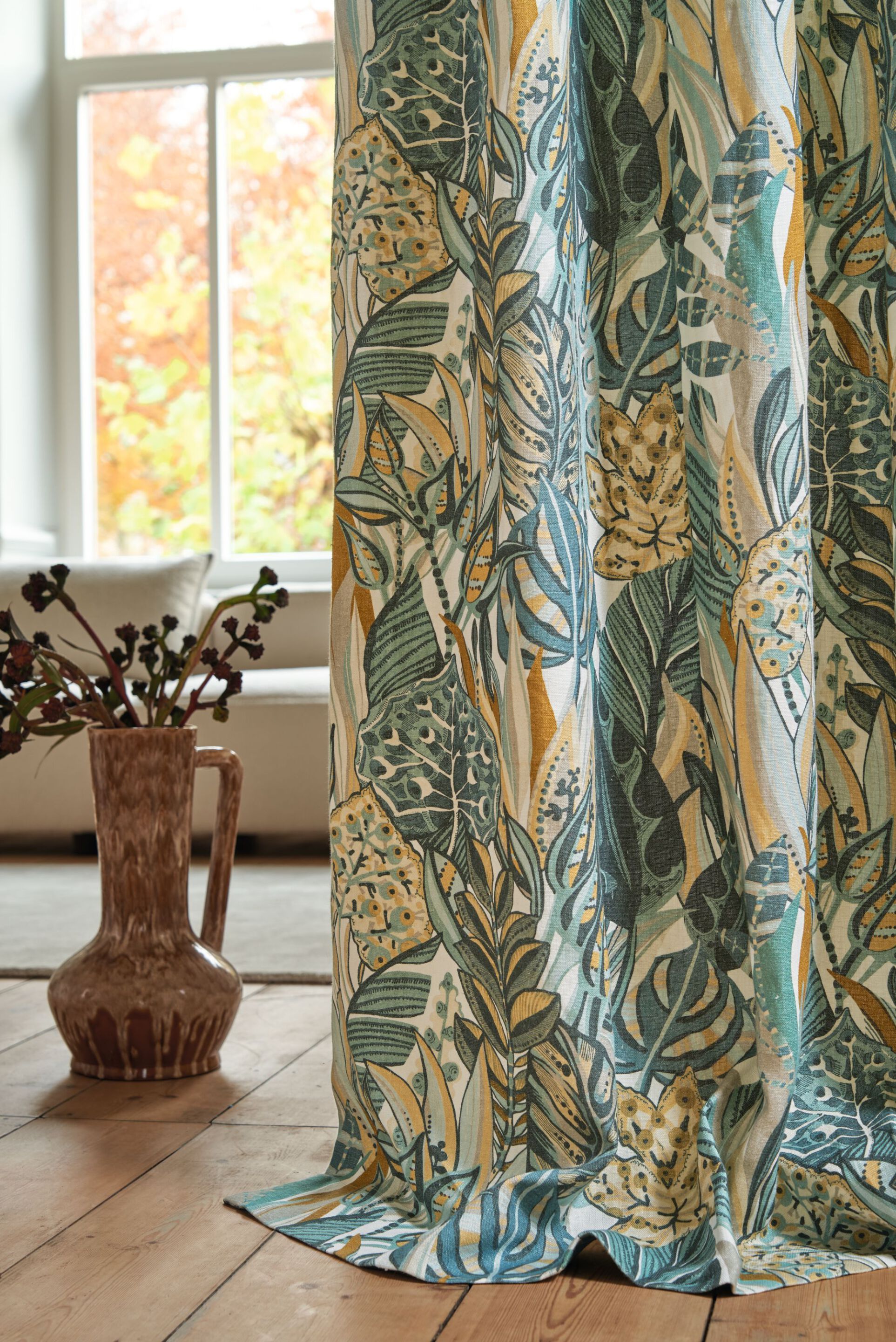 Льняная ткань для штор Casamance Voltige ARCH-00035226 - Вид №3