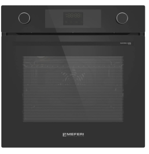 9168823 Электрический духовой шкаф Meferi MEO6013BK ULTRA черный