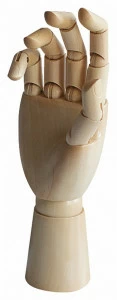 Предмет декора "Деревянная рука" HAPPY STATION  009160 Бежевый
