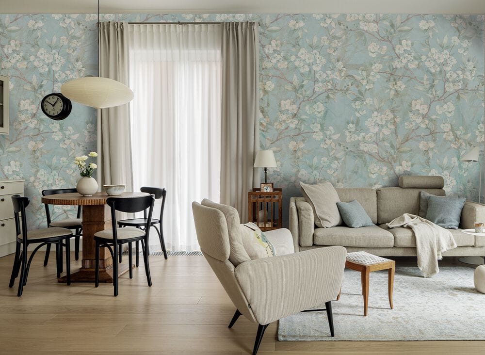 Обои с цветочными мотивами Jannelli&Volpi СП 201 MURALS DECOR ARCH-00071778 - Вид №7