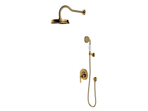 Встраиваемый душевой набор с душем и ручным душем