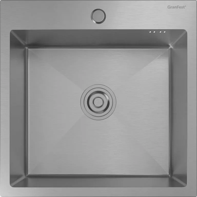 Кухонная мойка Нержавеющая сталь METAL S261 GranFest 5050-S261