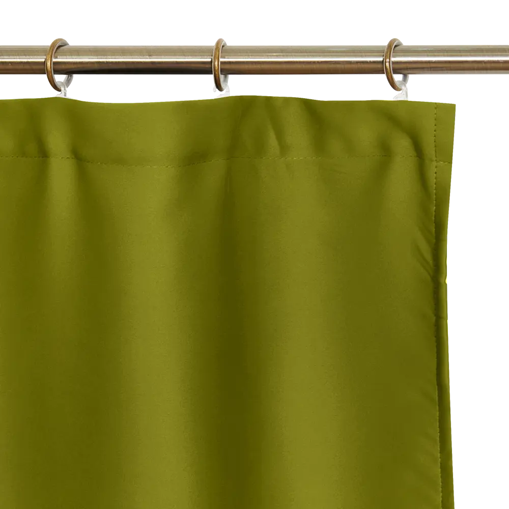 Штора на ленте блэкаут Ален 140x270 см цвет зеленый ТОРГОВЫЙ ДОМ ТЕКСТИЛЬ STLM-2173952 - Вид №3