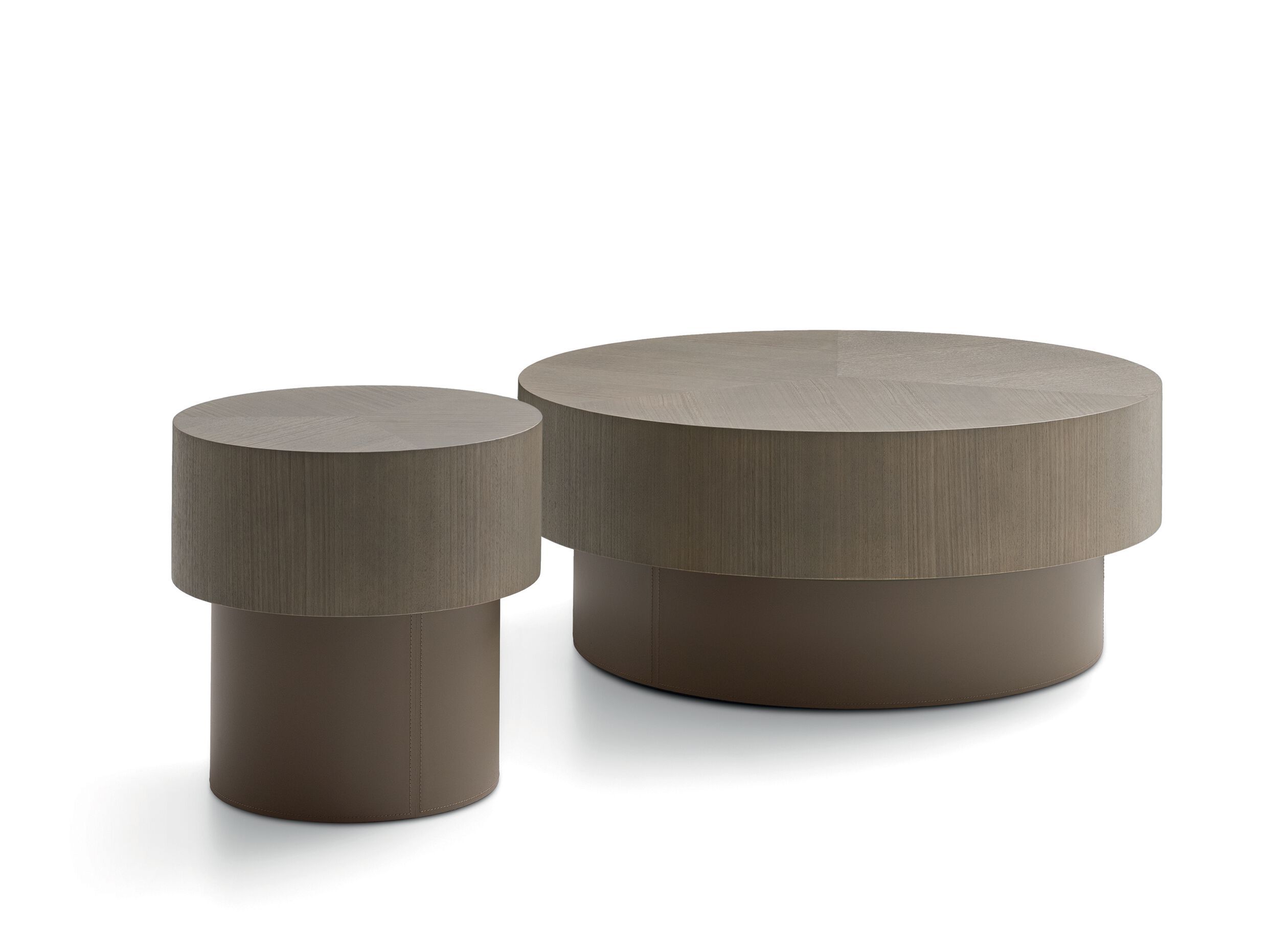 Круглый деревянный и металлический журнальный столик Ditre Italia BABEL ARCH-00122626