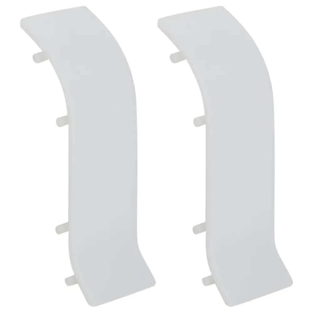 Соединитель для напольного плинтуса BS В007 «Дуб белый» 47 мм 2 шт Santreyd STLM-2086515