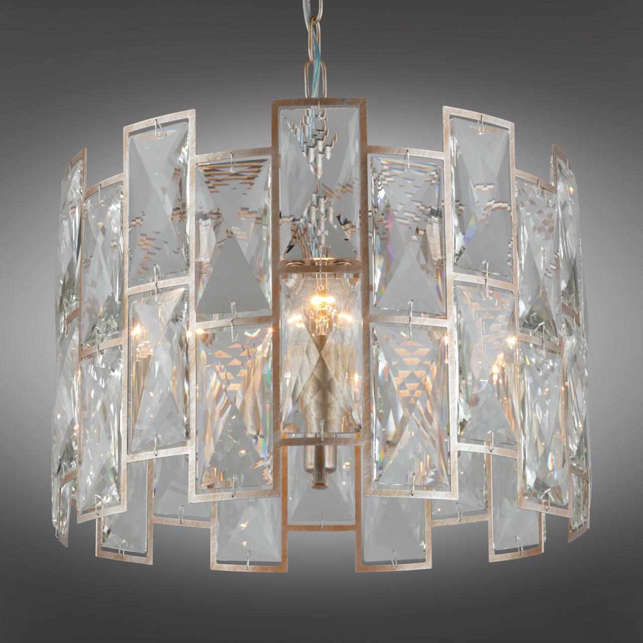 Подвесная люстра Omnilux Posada OML-72103-06 OMNILUX ДИЗАЙНЕРСКИЕ, POSADA 279751 Золотой  - Вид №2