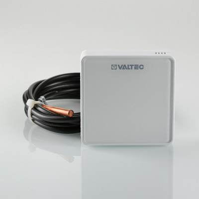 VT.C8.F.0 Датчик температуры пола комнатный беспроводной Valtec 80 х 80 х 20 мм  - Вид №2