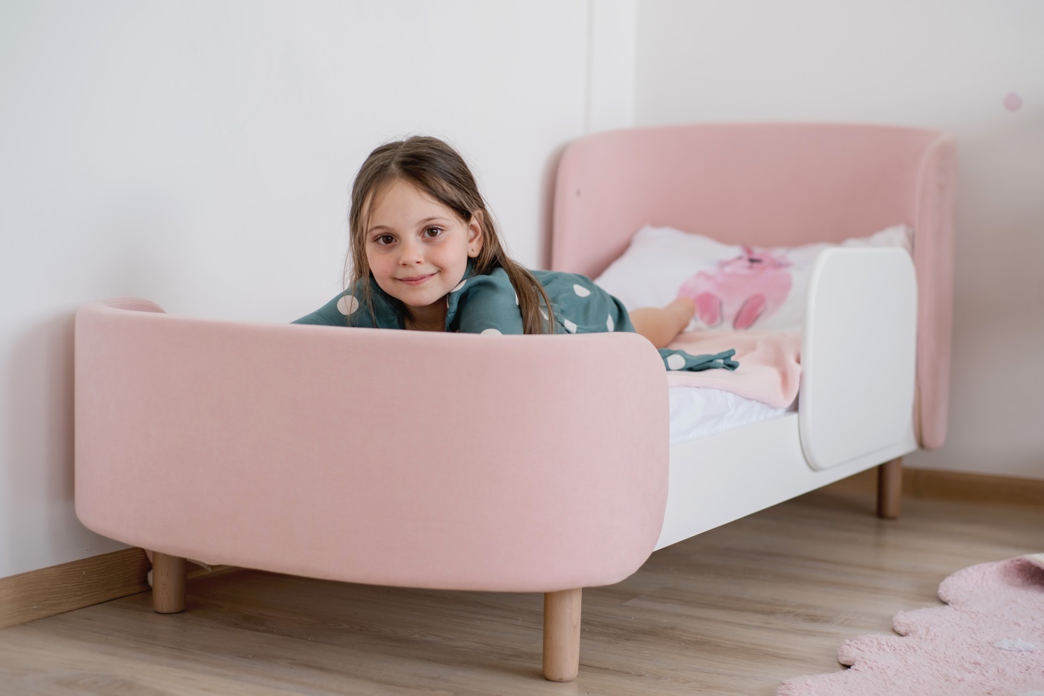 Бортик для кроватки-трансформера белый Kidi Soft ELLIPSE ELLIPSE KIDI SOFT 00-3951284 Белый Santreyd  - Вид №4