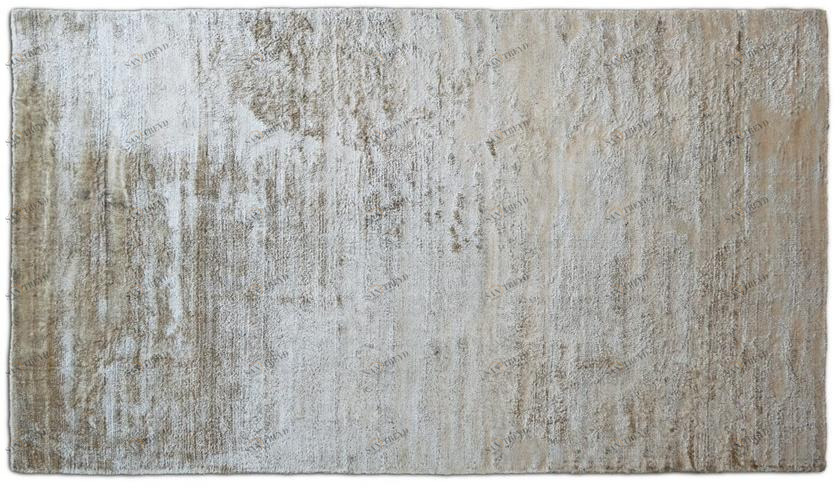 G.T.DESIGN Однотонный прямоугольный коврик из вискозы Kama special collections sun-id-1467126