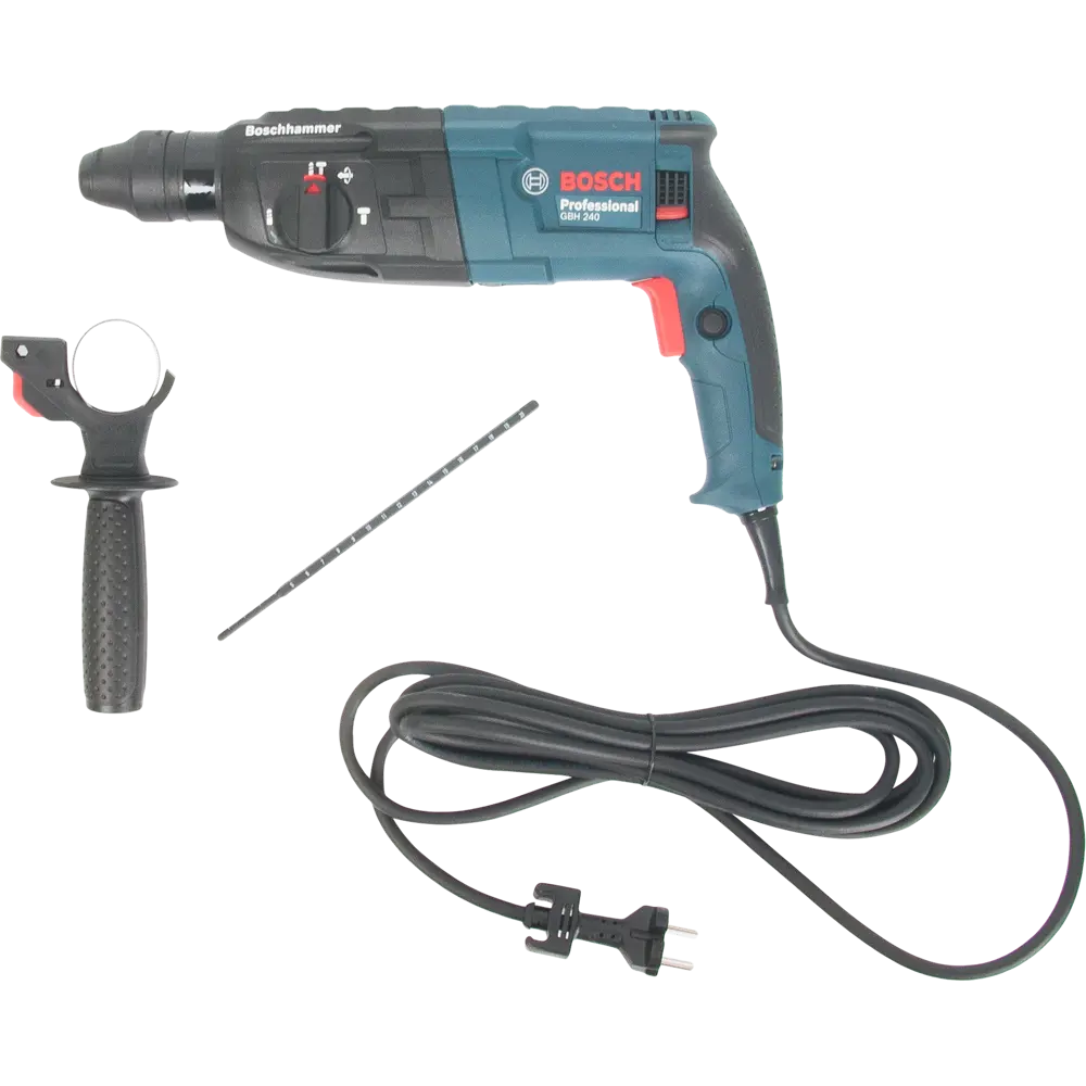 Перфоратор сетевой SDS-plus Bosch Professional GBH 240, 0611272100, 790 Вт, 2.7 Дж 82449649 STLM-2039635  - Вид №9