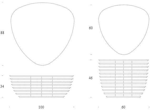Tonin Casa Треугольный деревянный журнальный столик sun-id-1447066 - Вид №2