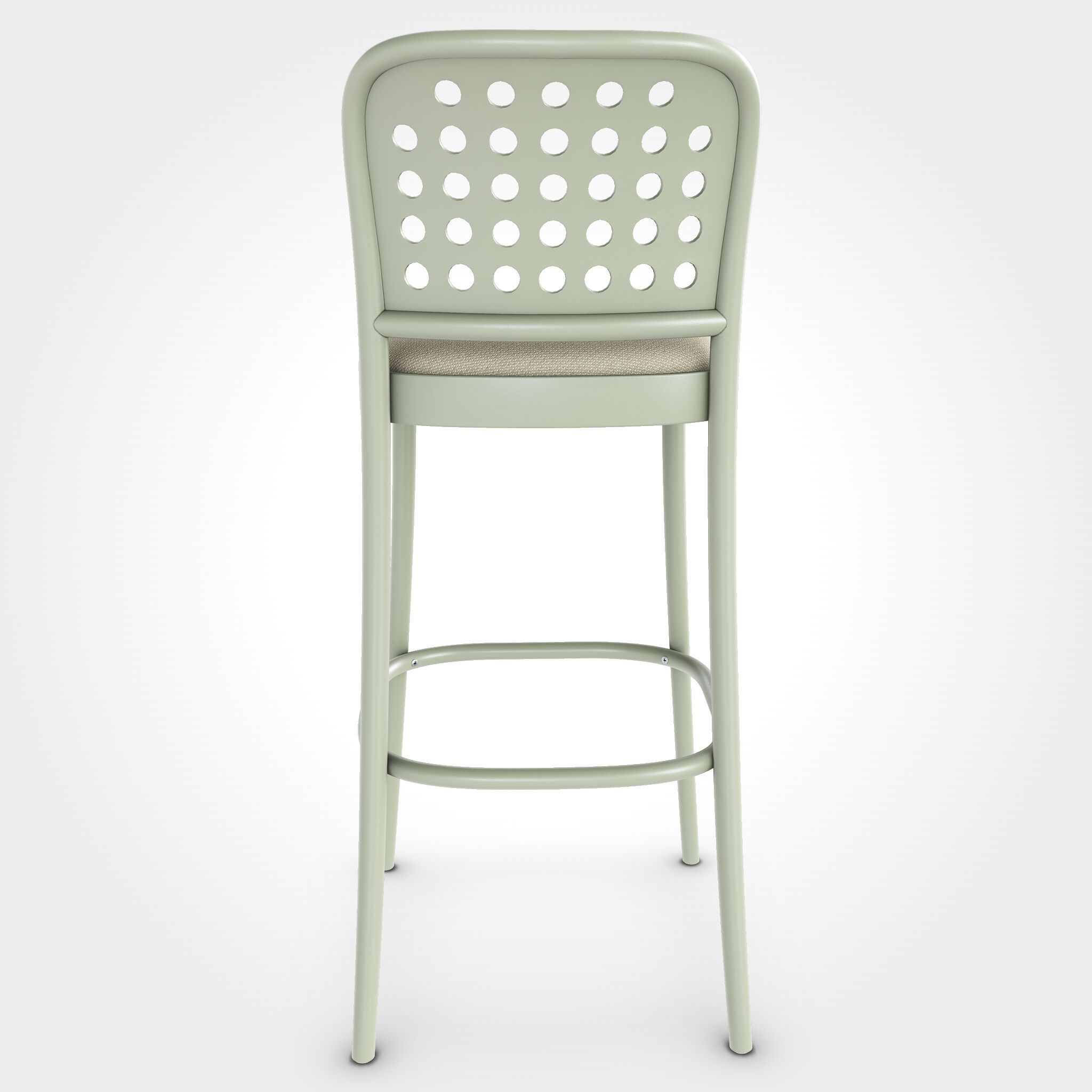 Деревянный стул с мягким сиденьем TON 822 ARCH-00099921 - Вид №2