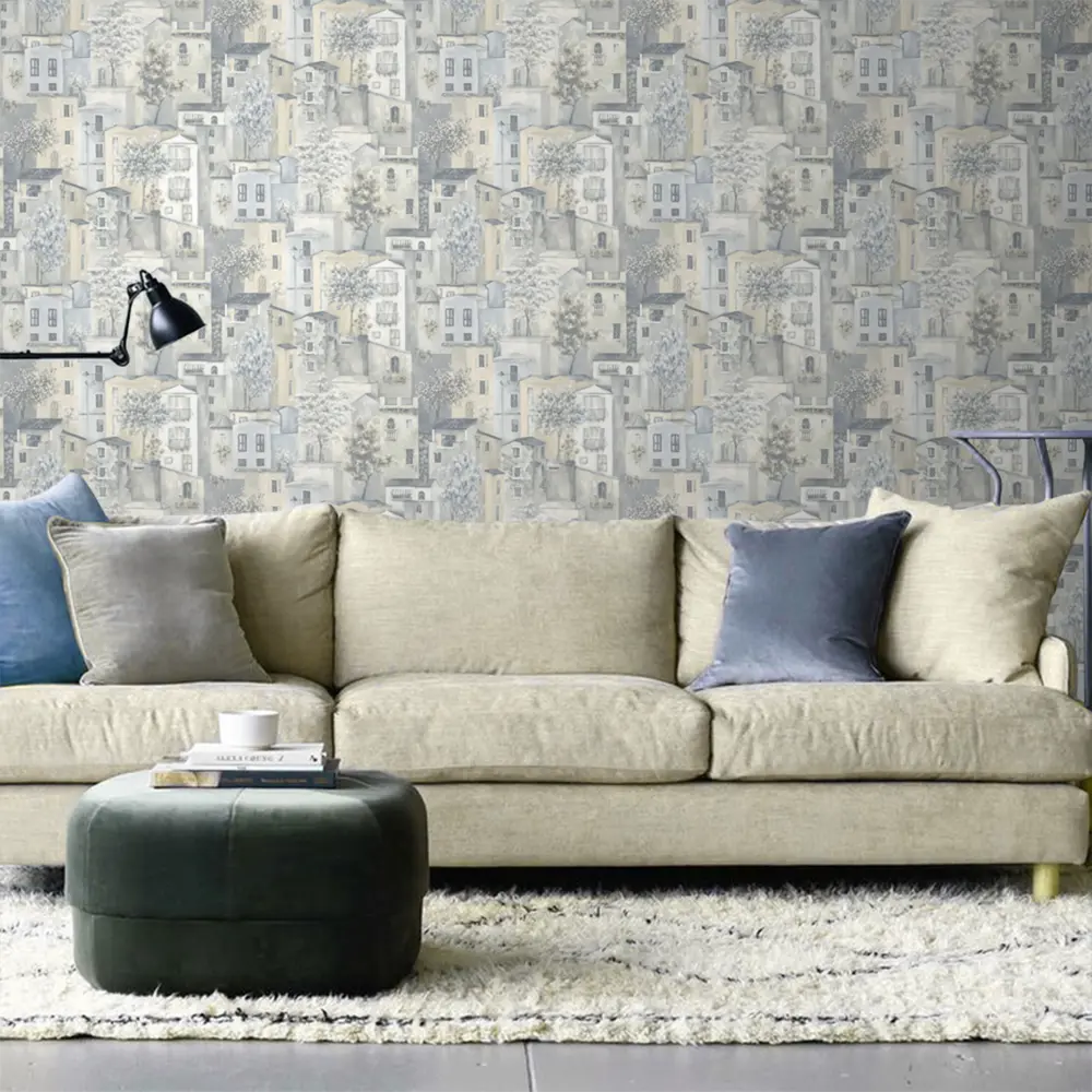 Обои флизелиновые Profi Deco серые 1.06 м ЭР60371-03 Erismann STLM-2021044 - Вид №2