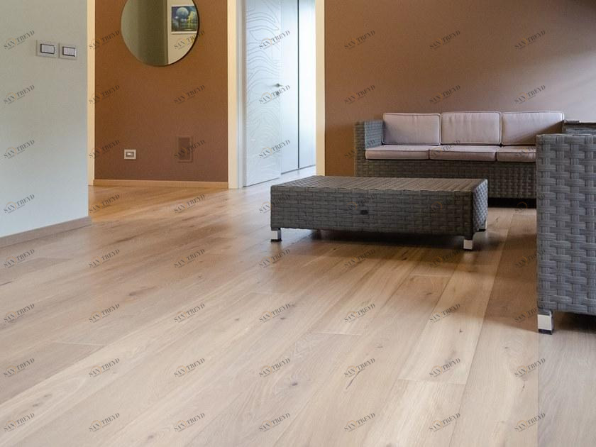 Alma by Giorio 2-х слойный дубовый паркет, строганный вручную Doghe sun-id-1503352