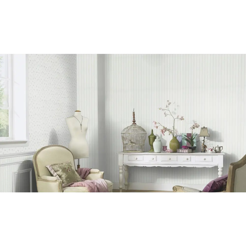 Обои флизелиновые Erismann Vie en rose бежевые 0.53 м 5822-05 STLM-2185470 - Вид №3