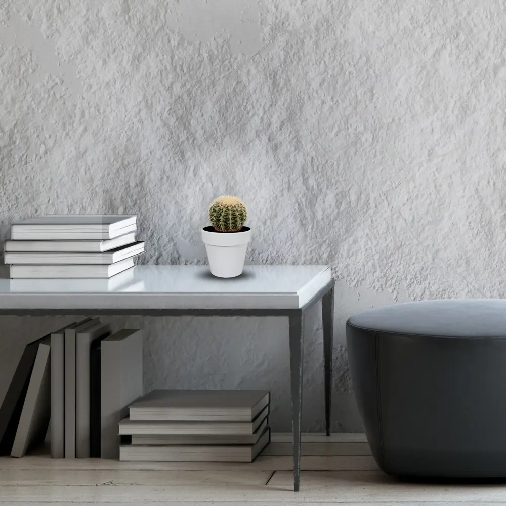 Кашпо Порто ø17.5 h16 см v2.4 л пластик белый Santreyd STLM-2165485 - Вид №2