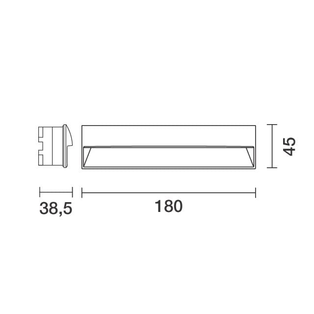 Настенный светодиодный маркер iGuzzini Walky ARCH-00130456 - Вид №20