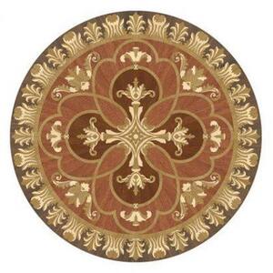 Художественный паркет Da Vinci Розетка 26-108 Дуб Селект (Гладкая) х1000диаметр мм.