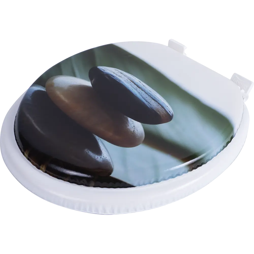 Сиденье мягкое для унитаза «Камни» Santreyd Без серии STLM-2130715 - Вид №1