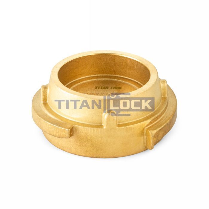 Соединение TankWagen, заглушка для муфты, латунь TLVB80BR TITAN LOCK  - Вид №1