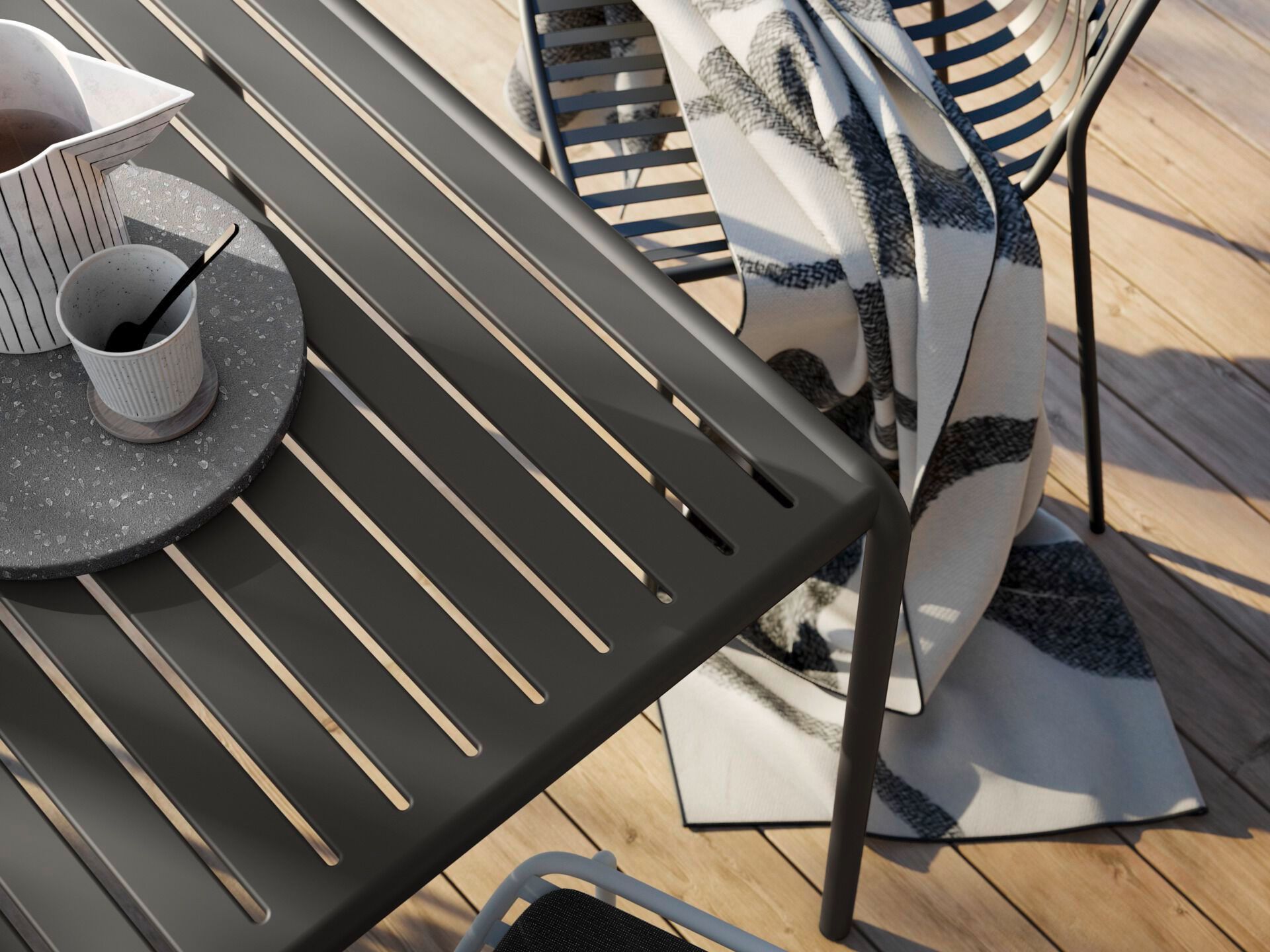 Стальной садовый стол Brunner crona steel ARCH-00072759 - Вид №2