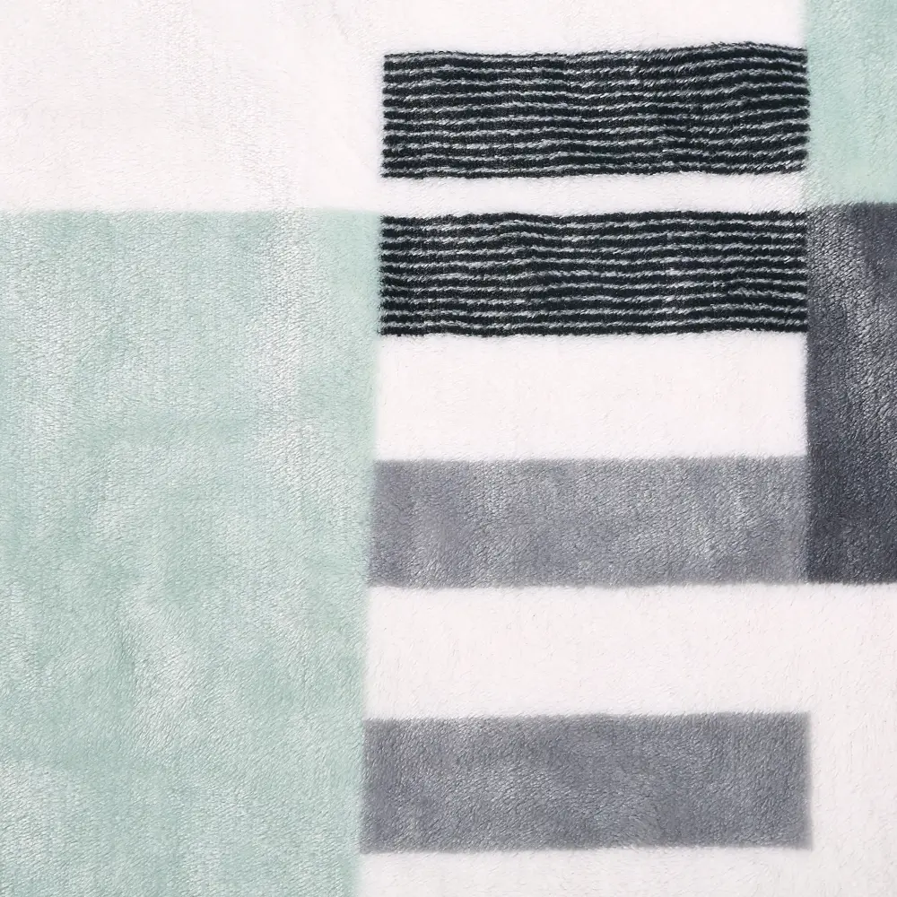 Плед Сolor 180х200 см велсофт цвет мятный Santreyd STLM-2170837 - Вид №1